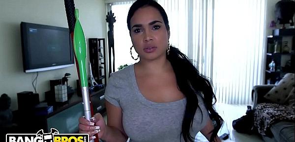  BANGBROS - Big Ass Cuban Maid Talked Into Giving It Up For More Money